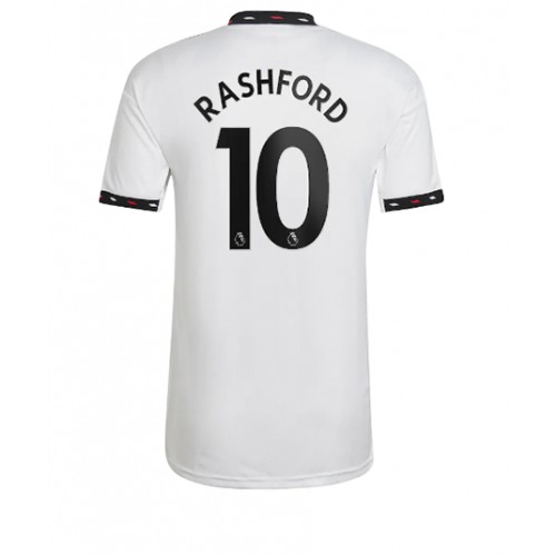 Manchester United Marcus Rashford #10 Bortedrakt 2022-23 Kortermet Manchester United Marcus Rashford #10 Bortedrakt 2022-23 Kortermet
